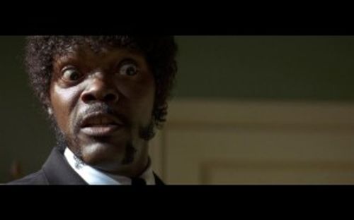 Create meme: Samuel l Jackson pulp fiction, Samuel l Jackson pulp fiction meme, pulp fiction