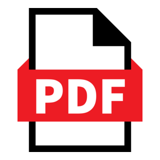 Ícone de PDF (Portable Document Format) Logo PNG Vector