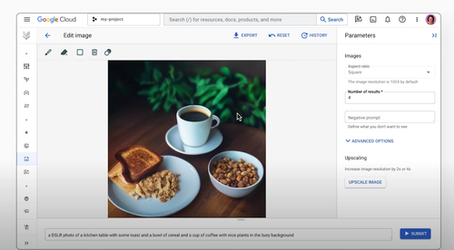 Vertex AI 中的图片编辑