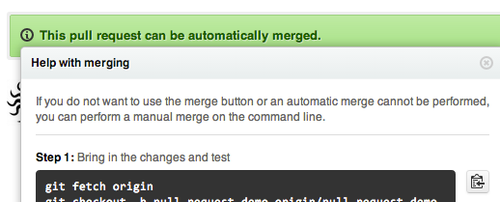 Merging Instructions