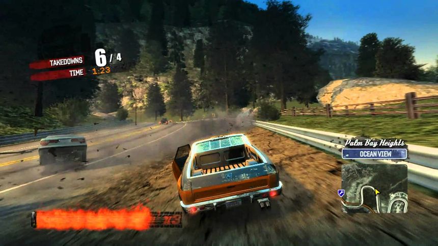 Burnout Paradise PC Gmeplay Maximum, 1080p 1920x1080