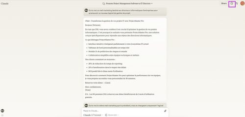 email marketing claude ai