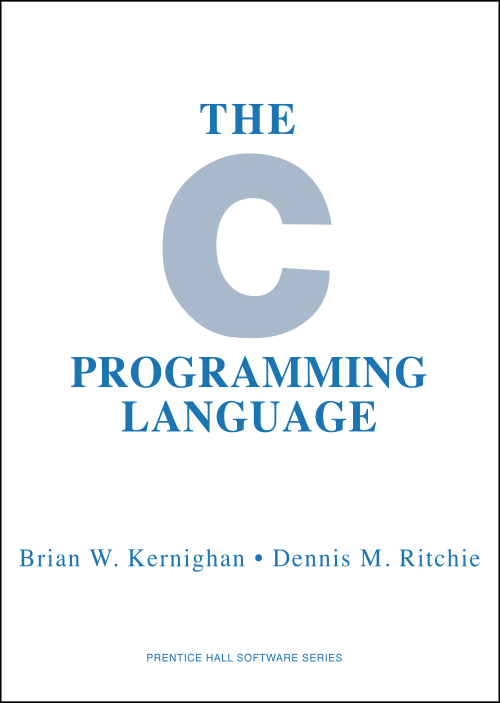 the c programming language first edition cover