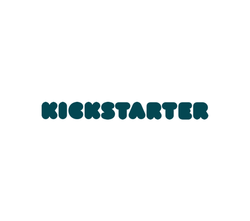 Kickstarter wordmark, text style logo.