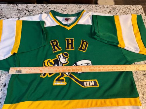 Beer League Hockey Jersey Men XL #5 Vintage K1 Air-Knit Irish Leprechaun - Image 2 of 4