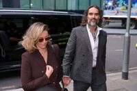Russell Brand arrives at a London court for his trial on rape and sexual assault charges - AP News