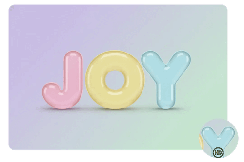 Texto 3D gratis en alta resolución