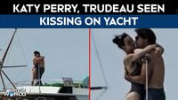 Justin Trudeau Katy Perry Dating | Katy Perry Kisses Justin Trudeau On Yacht Amid Dating Rumours - YouTube