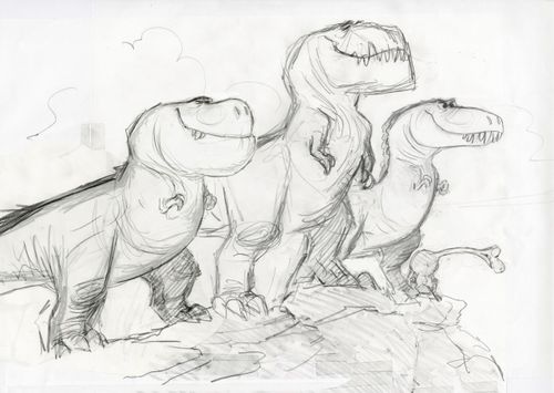 Animation Tidbits | Disney concept art, The good dinosaur, Dinosaur illustration