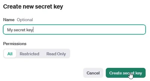 ChatGPT UI screenshot