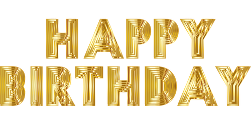 Free Happy Birthday Celebration vector and picture