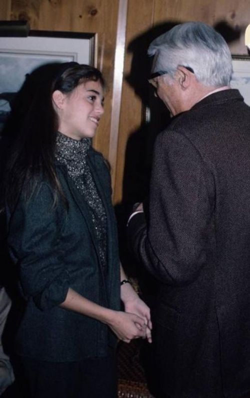 Cary Grant Daughter | Cary Grant with daughter Jennifer | Cary grant daughter, Cary grant, Movie stars