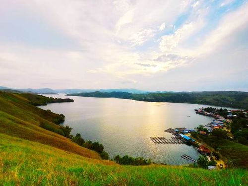 danau sentani - jayapura papua potret stok, foto, & gambar bebas royalti