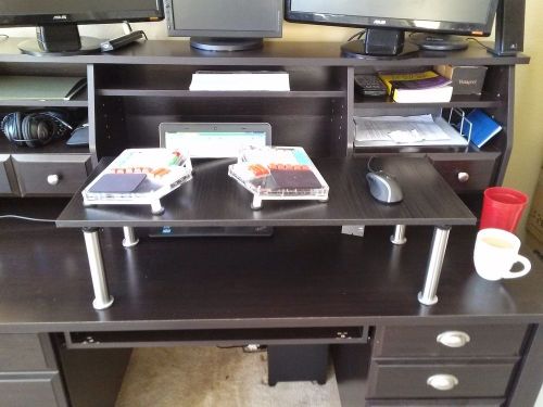 DIY Standing Desk Keyboard Riser Shelf