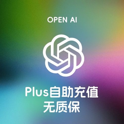 [自助充值] ChatGPT Plus会员-正规自动代充值、代续费 1个月 无质保