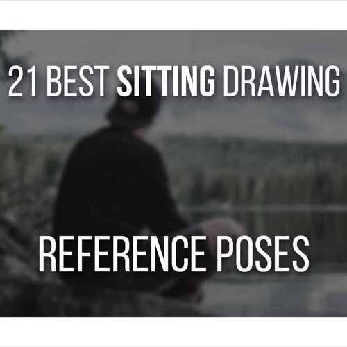 21 Best Sitting Drawing Reference Poses cover