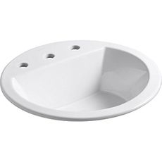 KOHLER Bryant Round Self-Rimming Lav/8 Cc
