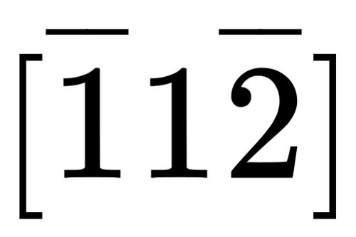 {\displaystyle [{\overline {1}}1{\overline {2}}]}