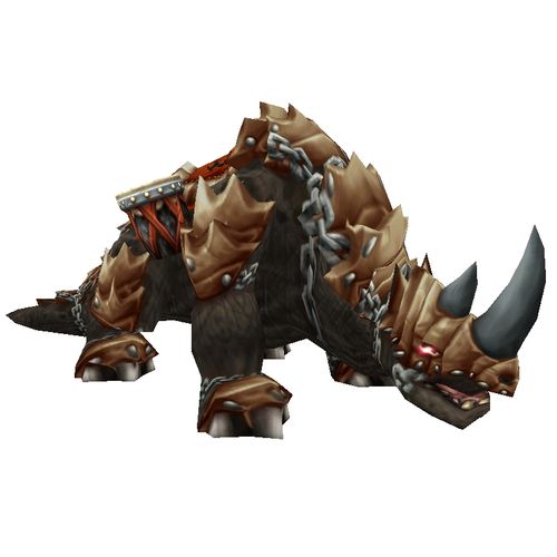 Black War Kodo - Horde Mount