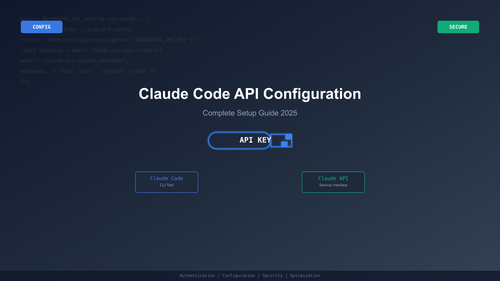 Claude Code API密钥完全指南：配置、获取与最佳实践（2025版） - Cursor IDE 博客