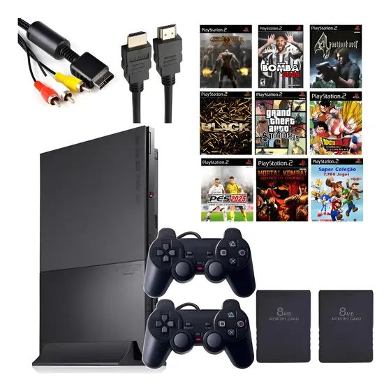 PLAYSTATION 2 + JOGOS
