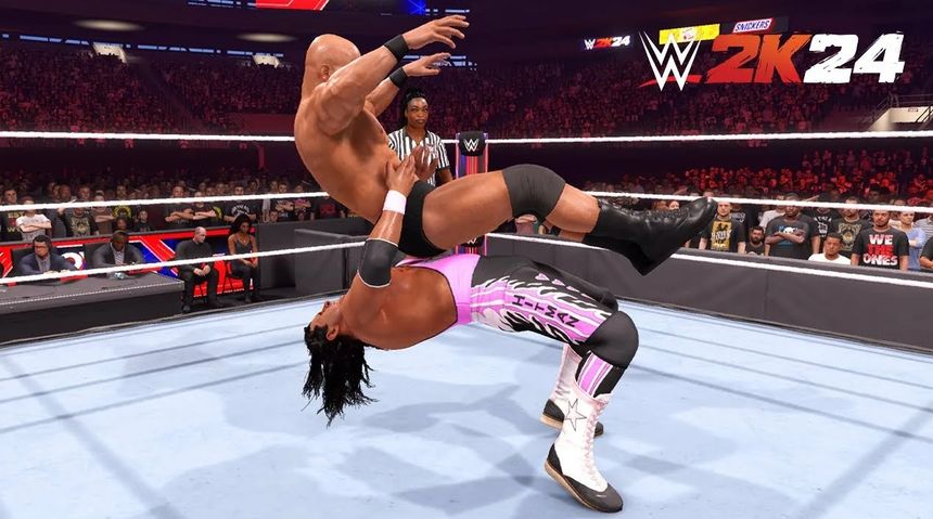 Gameplay of WWE 2K24