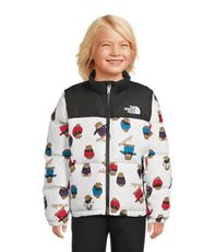 The North Face, Unisex Kids, 1996 Retro Nuptse Jacket - Print (Toddler), TNF White Nuptse Bears Print, 7