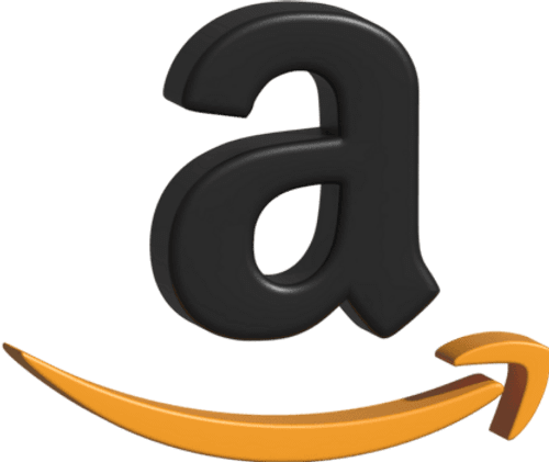 3d illustration of amazon logo png