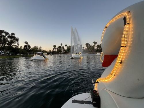 Echo Park Swan Boats by Wheel Fun Rentals