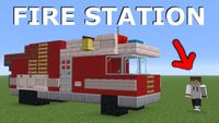 Minecraft: 15+ Fire Station Build Hacks! - YouTube