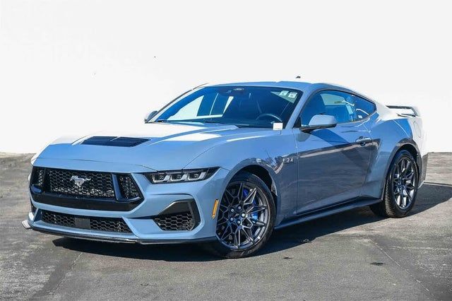 Gray Ford Mustang GT available for sale at Irvine Ford dealership in Irvine CA