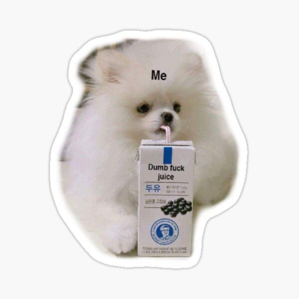 Item preview, dumb bitch juice dog designed and sold by grassykun.