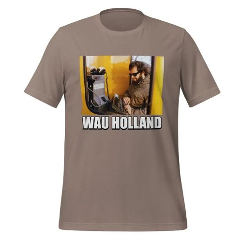 The Wau Holland Forever T-shirt (unisex) Pebble / m.