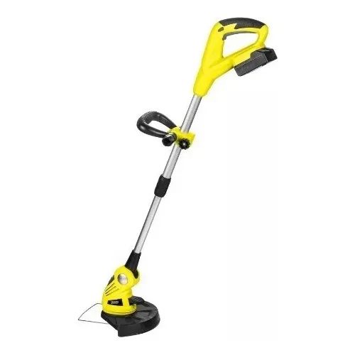 Bordeadora a batería Niwa 18V BBW-18 en jardín