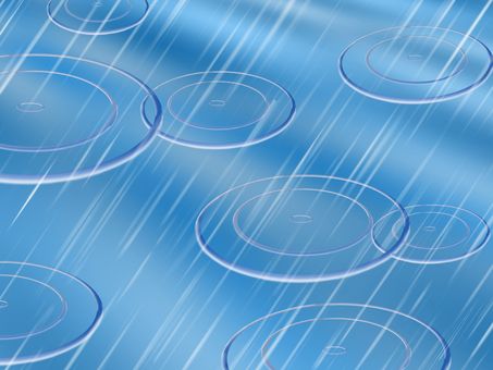 梅雨らしい素材4 梅雨,梅雨入り,雨,梅雨前線,じめじめ,湿気,柔らかい,やさしい,6月,7月のイラスト素材