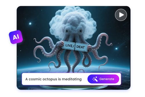 プロンプト入力でイタリアンブレインロット動画を作成