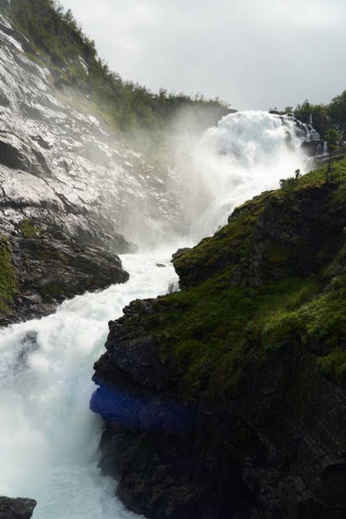 Gjørstadfossen Waterfall