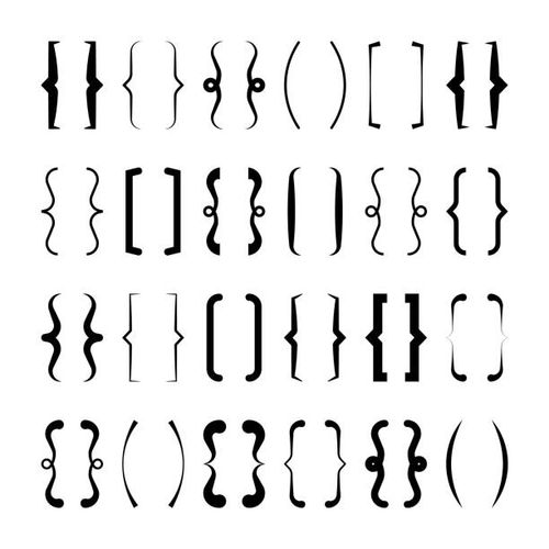 Text brackets collection, black quotation box. Curly, square and corner parentheses. Vintage typographical symbol, calligraphic quote frame. Doodle, lettering element. Vector illustration Text brackets collection, black quotation box. Curly, square and corner parentheses. Vintage typographical symbol, calligraphic quote frame. Doodle, lettering element. Vector illustration square-bracket stock illustrations