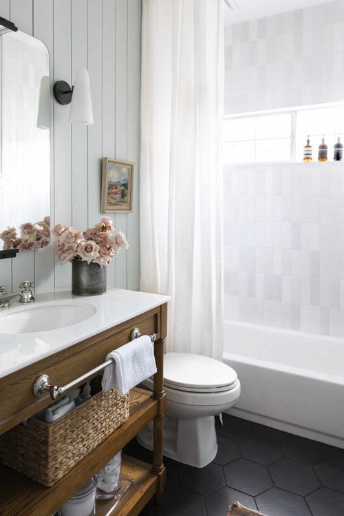 Statement pieces small bathroom