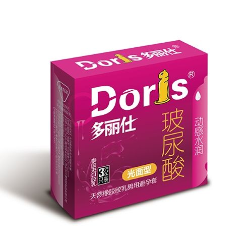 多丽仕玻尿酸避孕套-光面型