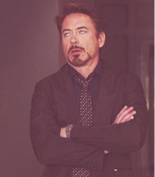 Face You Make Robert Downey Jr Meme Template