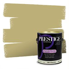 PRESTIGE Paints Exterior Paint and Primer In One, 1-Gallon, Semi-Gloss, Comparable Match of Behr* Everglade*