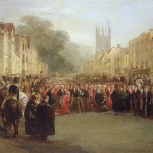 An Emperor, a King and a Prince Visit the University of Oxford