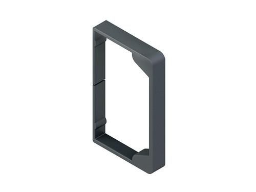 End protection ring 60x60 mm plastic, box qty 10