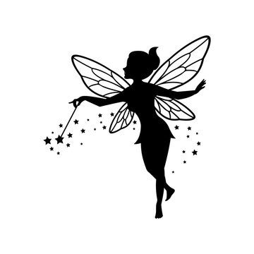 Beautiful Fairy Silhouette