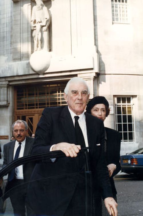 Marmaduke Hussey Bbc Chairman (now Baron Hussey Of North Bradley In The County Of Wiltshire Life Peer)