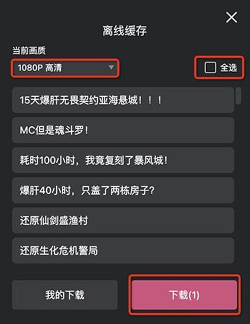 download video within bilibili app