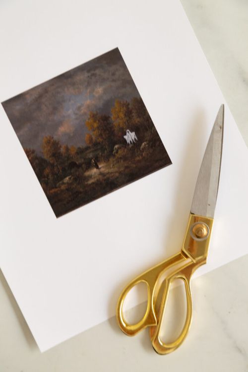 Vintage Halloween Ghost Art Free Printables