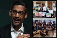 Google CEO tells staffers the office is not a place to ‘debate politics’ after firing 28 for anti-Israel sit-ins