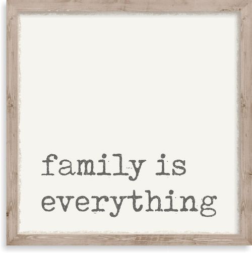 10 X 10 Box Sign Family Is Everything